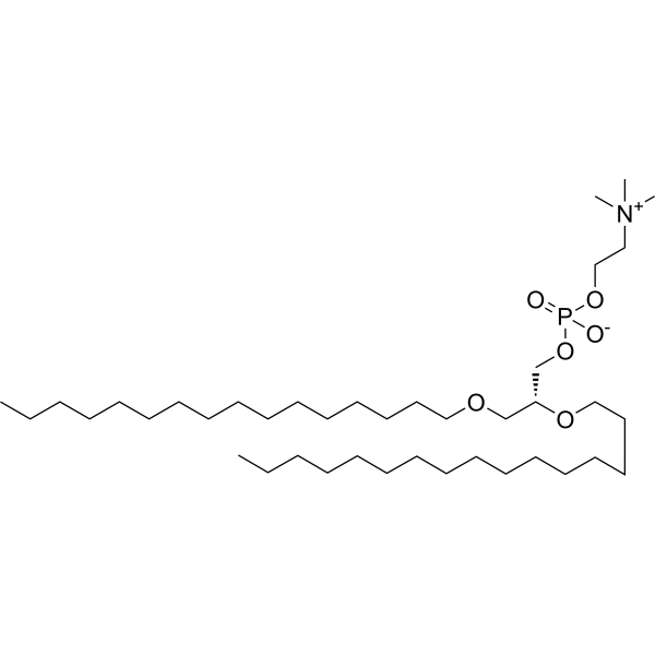 1,2-Di-O-hexadecyl-sn-glycero-3-phosphocholine 36314-47-3